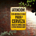 CIFbuy Vintage Spanish Metal Wall Art Funny Beer Quote, Sign 2D Flat Iron, Iron Plaque Industrial Home Decor 7.87x11.81in AikTok, AikTok, Self-gnckup Logiopin - Image 5