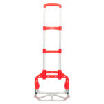 Portable Foldable Telescopic Trolley Trolley Luggage Trolley Red - Image 6