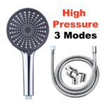3 Spray Settings High Pressure Shower Head Spray W/ 1.5M Hose Set (US Logistics only For USPS.TK/TMEU only For self-pickup) - Image 3