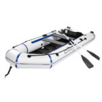 Camping Survivals 10ft PVC 330kg Water Adult Assault Boat Off-White - Image 2
