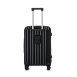20"/24"/28" 3 pcs/set in ABS Spinner Wheel Luggage, Carry on Suitcase, with Cup Holder & USB Port & Phone Holder (Black) - Image 7