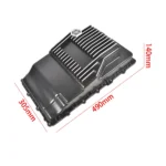 Transmission Oil Pan Replacement for Ford Lincoln 2018-2024 Brushed Aluminum Deep 10R80 - Image 9