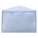 3 x 3m Two Doors & Two Windows Practical Waterproof Right-Angle Folding Tent White - Image 35