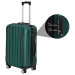 3-in-1 Multifunctional Large Capacity Traveling Storage Suitcase Dark Green - Image 7