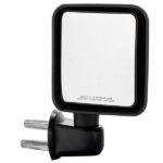 Mirrors Passenger Right Side Heated Hand Fit for Hyundai Santa Fe 2021-2023 Manual Folding No Memory Paintable with Puddle Light No Auto-Dimming Power Adjust 87620-S2410 HY1321331 87620S2410 - Image 12