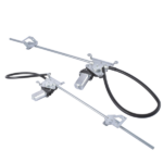 2Pcs Front Driver and Passenger Power Window Regulator with Motor Fit for Freightliner FLD112 120 132 - Image 4