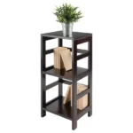 2-Section Open Shelf, Espresso Finish (Shipment from Walmart) - Image 5