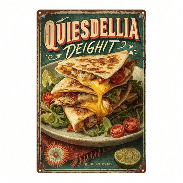 CIFbuy 1pc Retro Distressed Burrito Metal Sign, 8x12 Inch Funny Food Wall Art Decor For Home Kitchen Restaurant Bar Garage, Vintage 2D TikTok, TikTok, ecor For Home Kitchen Restaurant Bar Garage Self-pickup Logiopics