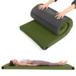 75"D x 30"W x 2.5"H sleeping mat for camping green - Image 19