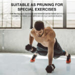 20LB (2piece)HDRS Rubber Coated Solid Cast Iron Dumbbell with Contoured Chrome Handle, Hexagon Head Support for self-pickup face sheet, daily face sheet submission deadline 16:00 - Image 5