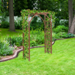 [Same Code 43529880]Beautiful And Practical Garden Arch Dark Brown - Image 20
