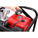Gas Engine Powered Water Pump 3" inlet&outlet, Flow:264Gpm , 7HP Engine 212CC, EPA Certificated, 3in NPT Connector, with 25FT Flat Hose outlet - Image 10