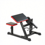 2-In-1 Heavy-Duty Bicep Preacher Curl Bench: Bicep Curl Machine with Adjustable Seat & Elbow Cushion – Perfect for Home Gym Arm Training - Image 2