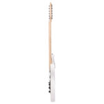 GST Stylish Electric Guitar Kit with Black Pickguard White - Image 4