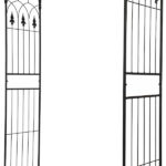Flat Roof Wrought Iron Arches Plant Climbing Frame - Image 28