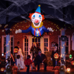 Replace 82852062 3.3 FT Halloween Inflatable Clown Broke Out from Window Outdoor Decorations, Scary Blow up Decor with Built-in LED Lights for Holiday Party Yard Lawn Garden Decor Indoor Outdoor - Image 14