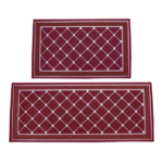 2pcs super absorbent bathroom mats - quick-drying anti-slip floor mats, soft and comfortable bathroom rugs, suitable for bathrooms, shower rooms, laundries, bedrooms, living rooms, door mats, kitchen mats