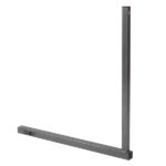 Multifunctional Adjustable Bedside Table MDF/Iron/4 Wheels With Brake, Dark Wood Grain Color - Image 5