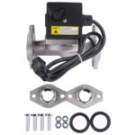 Stainless Steel Water Circulator Pump Replacement for Taco 008-SF6 008SF6 115V 1/25hp 14GPM 3250RPM 0.84 AMPS 125 Psi Stainless Steel Circulating Pump