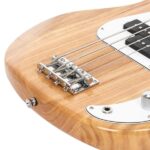 [Do Not Sell on Amazon] Fretless Electric Bass Guitar Full Size 4 String for experienced Bass Players Cord Wrench Tool Burlywood - Image 16