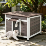 Wooden Cat House - Image 5
