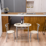 Same Code 29174819 PVC Breakfast Table (One Table and Two Chairs) Natural - Image 26