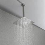 16" High Pressure Rain Shower Head, Ultra-Thin Showerhead 304 Stainless Steel Waterfall Shower with Self-Clean Nozzles, Full Body Covering - Image 4