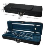 Black square violin bag (with hygrometer and lock) Same as 17001903 - Image 7