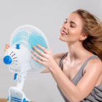 3-in-1 Clip On Fan, Quiet Small Desk Fan with 2 Speeds & Auto Oscillation, Clamp Fan for Office Bedroom Stroller, Safe for Baby - Image 7
