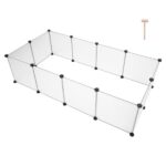 Pet Playpen, Portable Large Plastic Yard Fence Small Animals, Puppy Kennel Crate Fence Tent - Image 6