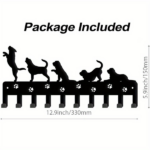 CIFbuy™ Create An Organized Oasis: Animal-Inspired Upright Keychain Hook Rack - Detachable Wall Storage | Utility For Every Space Wall Sculptures.(TikTok/temu self-pickup orders) - Image 7