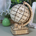 3D Wooden Puzzle Globe. Model kits DIY Crafts Handmade Christmas Gifts - Image 2