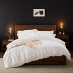 1PC Pure Color Bedding - Microfiber Hotel Series, with Zipper Closure Quilt Cover and Two Pillowcases, OKO-100 Certified, Amazon Logistics Shipment