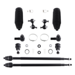 12x Front Suspension Lower Control Arms Tie Rods Kit fit for Honda CR-V 2002-2004 - Image 3