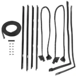 9pc Complete Weatherstripping Kit fit for Monte Carlo SS Coupe 2-Door 5.0L 128555 - Image 6