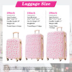 Hardshell Luggage Sets 3 pcs Spinner Suitcase with TSA Lock Lightweight-20"+24"+28" Luggages -Does not support self pick up - Image 15