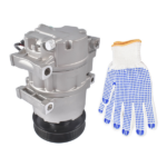 A/C Compressor with Clutch Fits for Hyundai Genesis 3.8 Sedan 4-Door 2009-2014 V6 3.8L 6-Groove Pulley 977013M001 977013M000 - Image 8