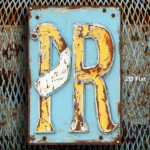 CIFbuy 1pc Vintage PR Metal Wall Sign 8x12 Inch, Distressed Iron Lettering Plaque, Rustic 2D Flat Home Decor For Cafe Bar Garage, Aged TikTok, TikTok, Plaque, Self-pickup Logiopics - Image 3
