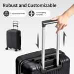 PP Trolley Case 20in Travel Suitcase Black - Image 18