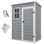 Outdoor Garden Storage Shed Tool House - Image 2