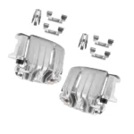 Pair Rear L & R Brake Caliper w/ Bracket fit for Chevrolet Silverado 1500 GMC Sierra - Image 6