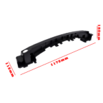 Bumper Impact Bar Rear Fit For Hyundai Tucson Sport Utility 1.6L 2.0L 2.4L L4 2016-2021 4-Door Steel Black 86631-D3100 86631D3100 - Image 3