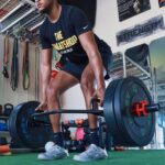 Black Hex Bar Solid Steel Sleeve 1000lbs Weight Capacity Trap Bar Deadlift Bar with Knurled Handles, for Bodybuilding Training, Squats, Deadlifts, Shrugs Power Pulls - Image 2