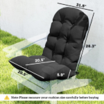 Chair Cushion Only seat cushion - Image 5