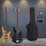 Do Not Sell on Amazon 44 Inch GIB 4 String H-H Pickup Laurel Wood Fingerboard Electric Bass Guitar with Bag and other Accessories Burlywood - Image 14