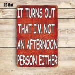 CIFbuy Generic Vintage Humorous Slogan Metal Sign 8x12 Inch" , Rustproof Decorative Plaque Iconic Character Inspirational Artwo 8xikTok, 8xikTok, t Self-pickup Logiopics - Image 4