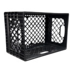 24QT 3 Pack Milk Crate Black (Shipment from Walmart) - Image 4