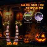 4ft 2D Witch legs Outdoor Halloween Decorations - Image 9
