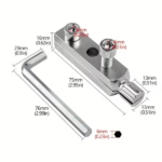 Dismantling tool for broken faucet, screwdriver, pipe extractor, pipe extractor kit, easy to use screw extractor kit, broken faucet extractor kit - Image 5
