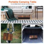 Foldable Camping Table Collapsible Picnic Aluminum Alloy Grill Stand 66LBS Max Load Height Adjustable BBQ Table with Adjustable Height Storage Net 35.43x23.62x26in - Image 4
